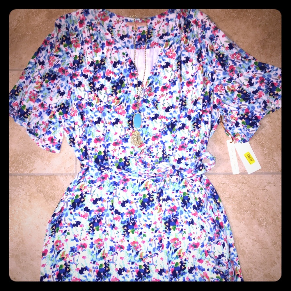 Plus Size Floral Dress